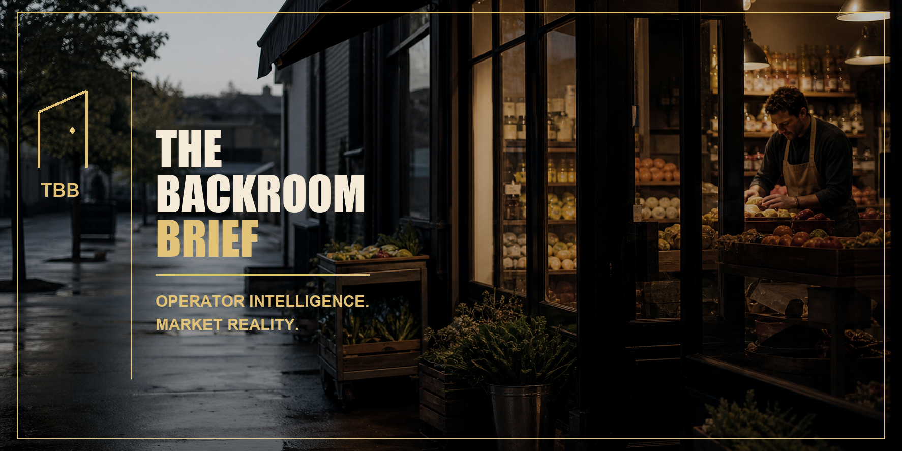 The Backroom Brief logo