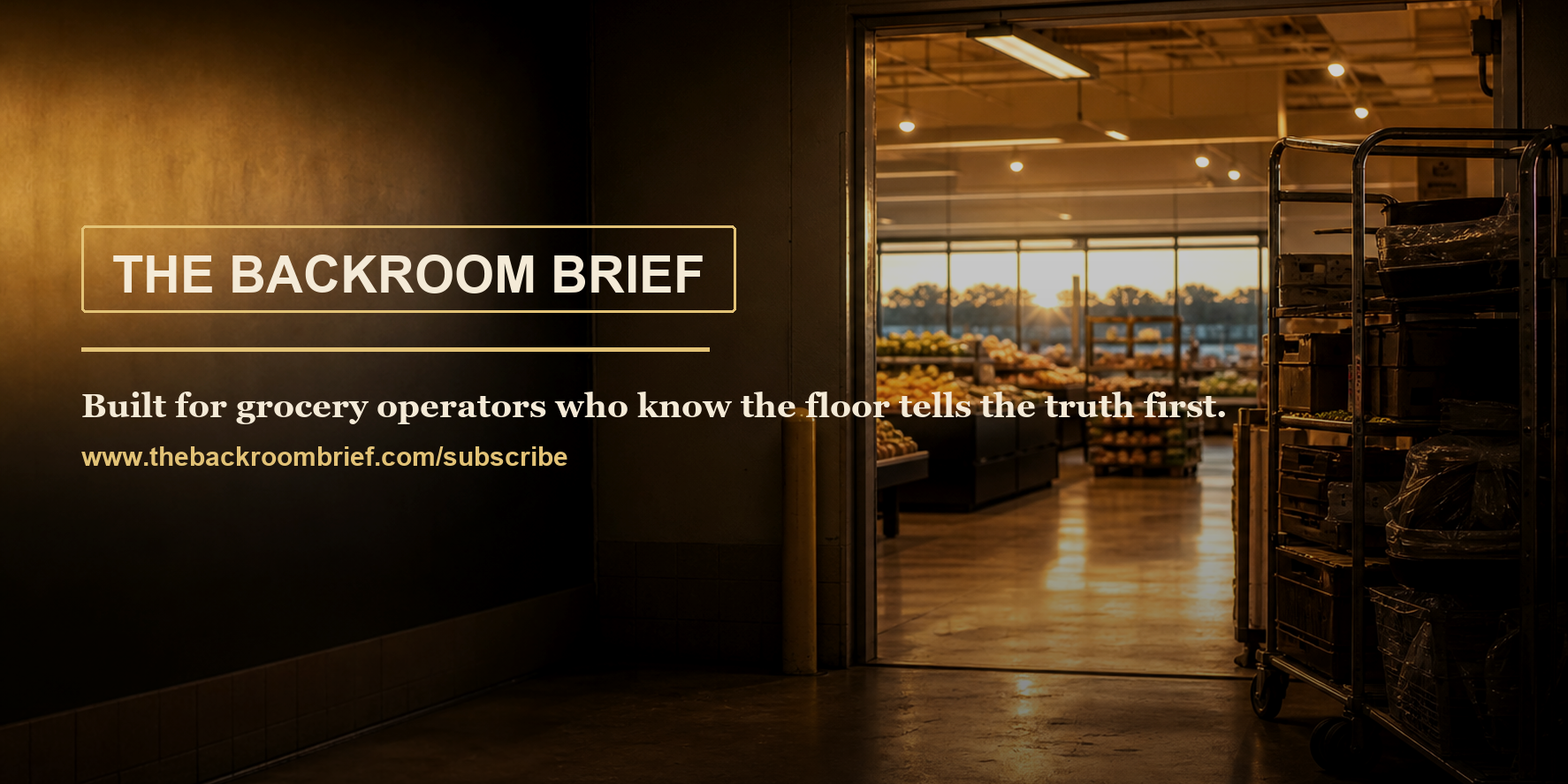 The Backroom Brief logo