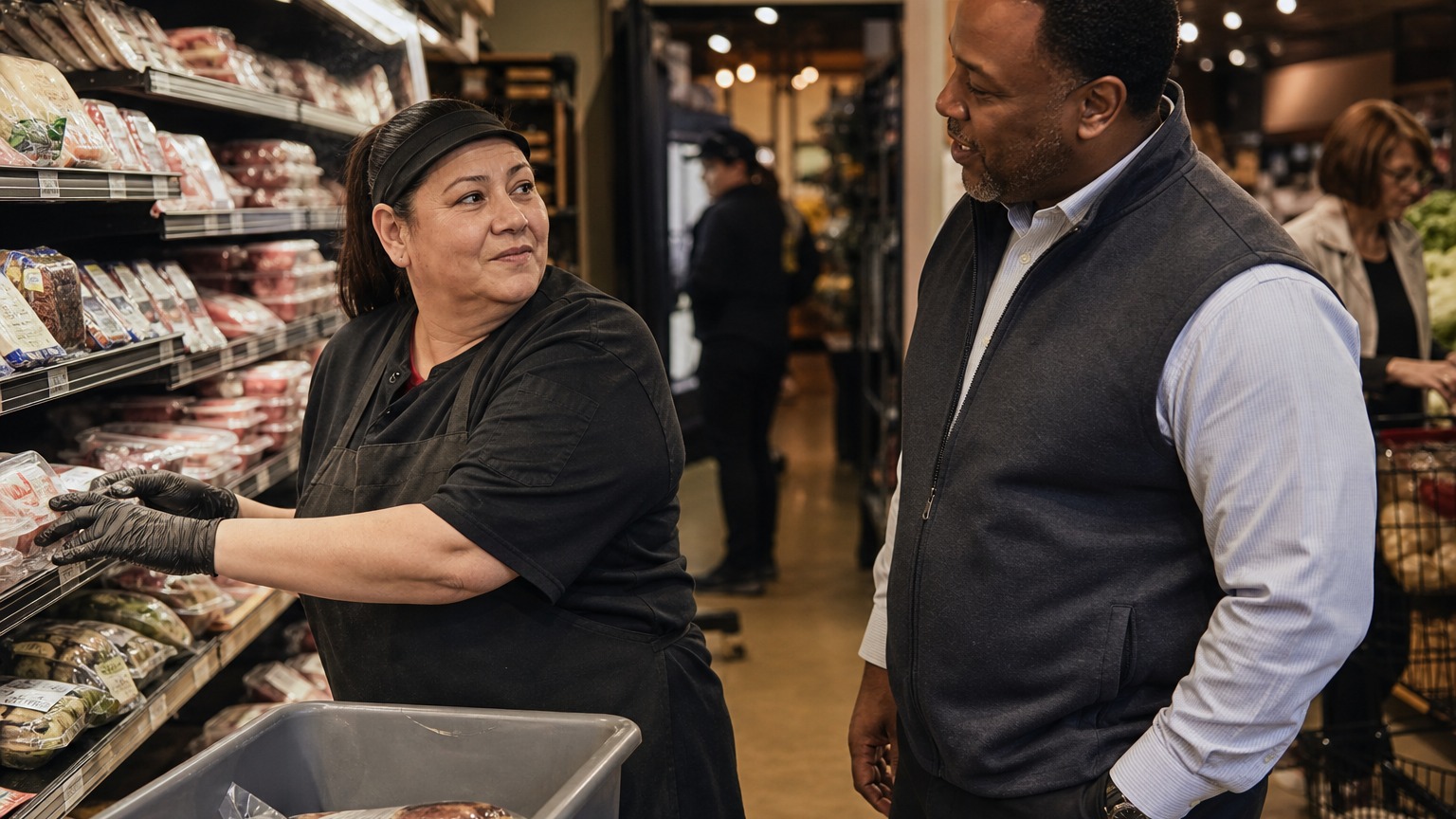 Leadership on the grocery floor