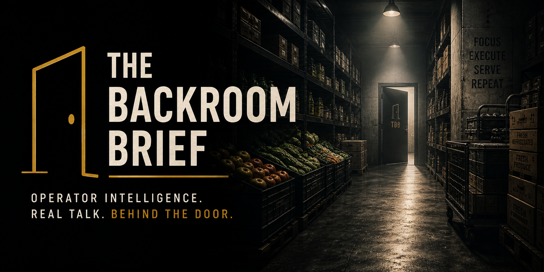 Backroom Brief header