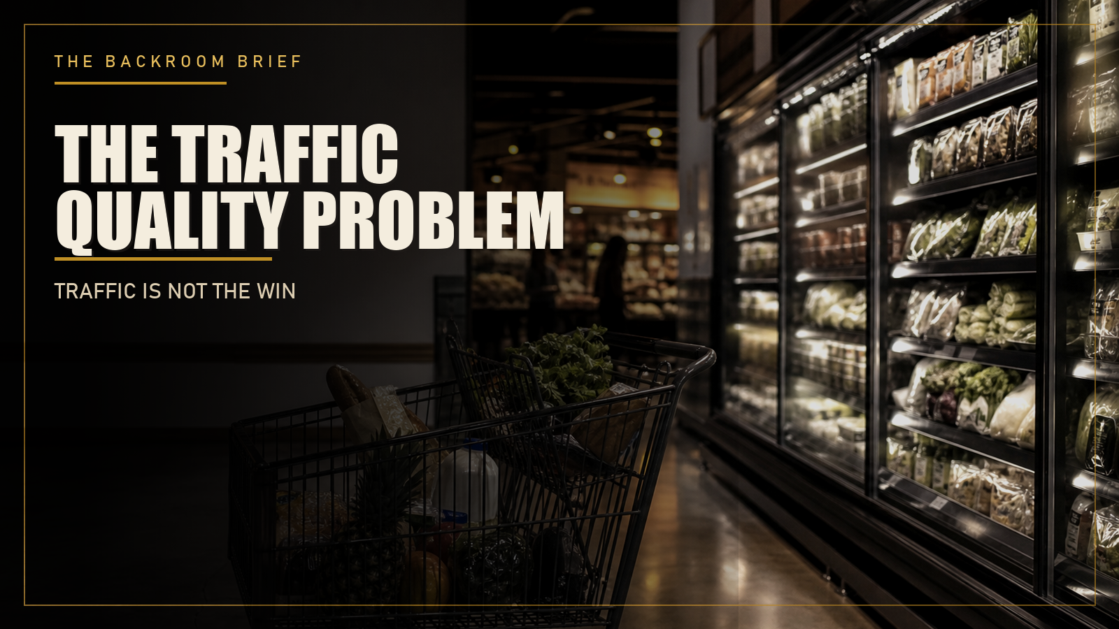 Grocery traffic hero image